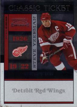 2010-11 Playoff Contenders #112 Steve Yzerman Front