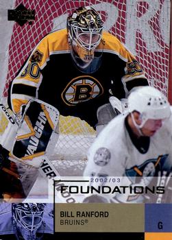 2002-03 Upper Deck Foundations #2 Bill Ranford Front