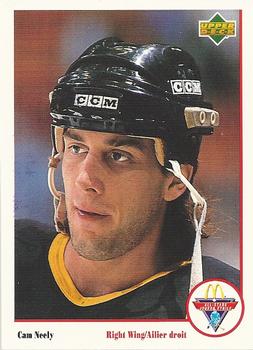 1991-92 Upper Deck McDonald's All-Stars #Mc-1 Cam Neely Front