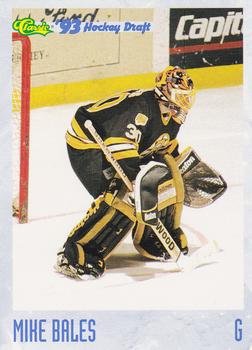 1993 Classic '93 Hockey Draft #126 Mike Bales Front