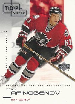 2002-03 Upper Deck Top Shelf #11 Maxim Afinogenov Front