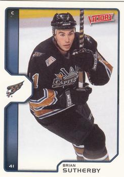 2002-03 Upper Deck Victory #217 Brian Sutherby Front