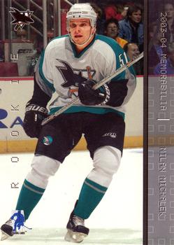 2003-04 Be a Player Memorabilia #181 Milan Michalek Front