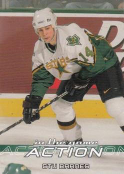 2003-04 In The Game Action #106 Stu Barnes Front