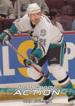 2003-04 In The Game Action #5 Dan Bylsma Front