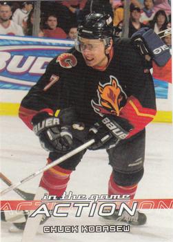 2003-04 In The Game Action #59 Chuck Kobasew Front