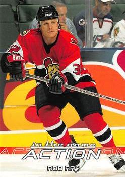 2003-04 In The Game Action #424 Rob Ray Front