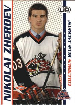 2003-04 Pacific Heads Up #111 Nikolai Zherdev Front