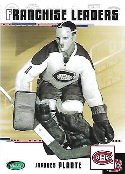 2003-04 Parkhurst Original Six Montreal #95 Jacques Plante Front