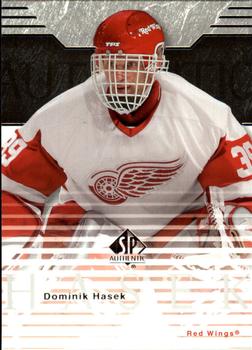 2003-04 SP Authentic #29 Dominik Hasek Front