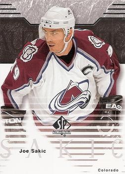 2003-04 SP Authentic #20 Joe Sakic Front