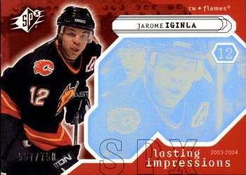 2003-04 SPx #118 Jarome Iginla Front