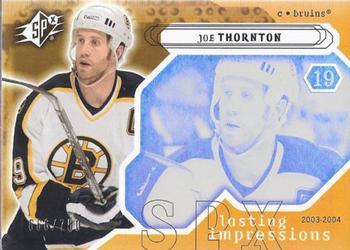 2003-04 SPx #129 Joe Thornton Front