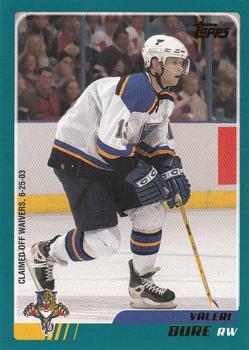 2003-04 Topps #108 Valeri Bure Front