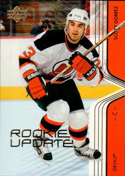 2003-04 Upper Deck Rookie Update #52 Scott Gomez Front