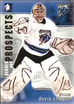 2004-05 In The Game Heroes and Prospects #27 David LeNeveu Front