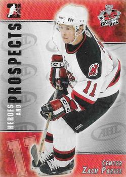 2004-05 In The Game Heroes and Prospects #183 Zach Parise Front