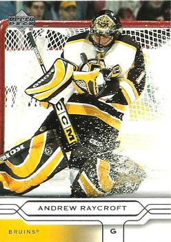 2004-05 Upper Deck #18 Andrew Raycroft Front