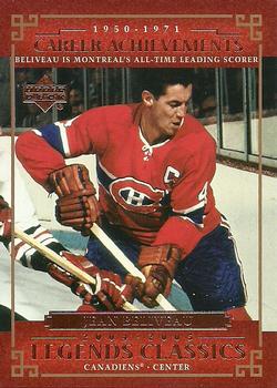 2004-05 Upper Deck Legends Classics #71 Jean Beliveau Front