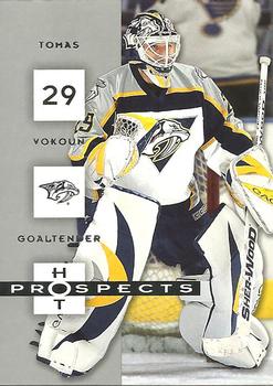 2005-06 Fleer Hot Prospects #56 Tomas Vokoun Front