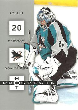 2005-06 Fleer Hot Prospects #84 Evgeni Nabokov Front