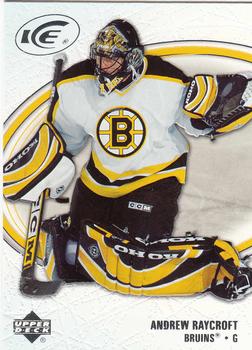 2005-06 Upper Deck Ice #8 Andrew Raycroft Front