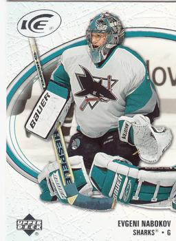 2005-06 Upper Deck Ice #82 Evgeni Nabokov Front