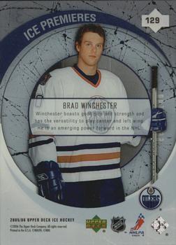 2005-06 Upper Deck Ice #129 Brad Winchester Back