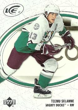 2005-06 Upper Deck Ice #4 Teemu Selanne Front