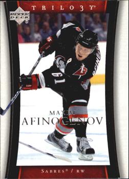 2005-06 Upper Deck Trilogy #14 Maxim Afinogenov Front