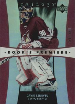 2005-06 Upper Deck Trilogy #209 David Leneveu Front