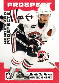 2006-07 In The Game Heroes and Prospects #54 Martin St. Pierre Front