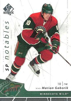 2006-07 SP Authentic #130 Marian Gaborik Front