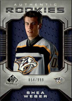 2006-07 SP Game Used #128 Shea Weber Front
