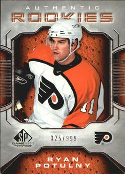 2006-07 SP Game Used #139 Ryan Potulny Front