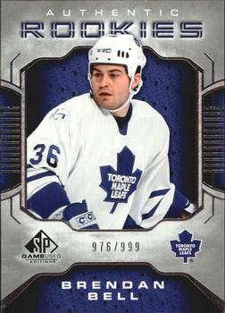 2006-07 SP Game Used #155 Brendan Bell Front