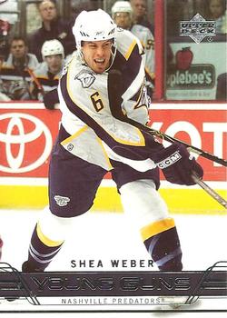 2006-07 Upper Deck #222 Shea Weber Front