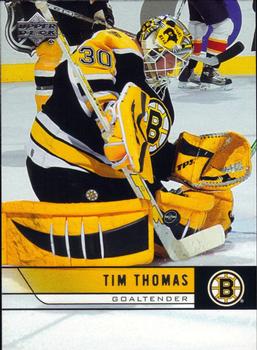 2006-07 Upper Deck #17 Tim Thomas Front