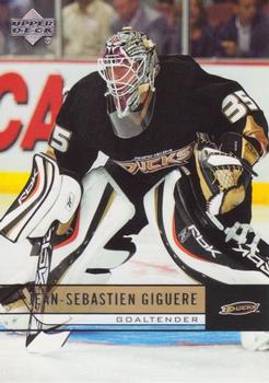 2006-07 Upper Deck #254 Jean-Sebastien Giguere Front