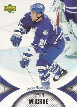 2006-07 Upper Deck Mini Jersey #92 Bryan McCabe Front