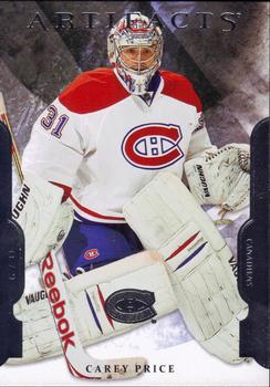 2011-12 Upper Deck Artifacts #31 Carey Price Front