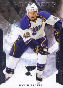 2011-12 Upper Deck Artifacts #42 David Backes Front