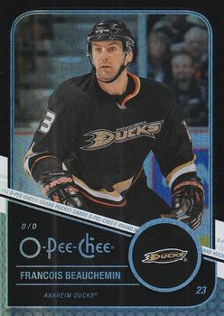 2011-12 O-Pee-Chee - Black Rainbow #237 Francois Beauchemin Front