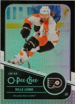 2011-12 O-Pee-Chee - Black Rainbow #449 Ville Leino Front