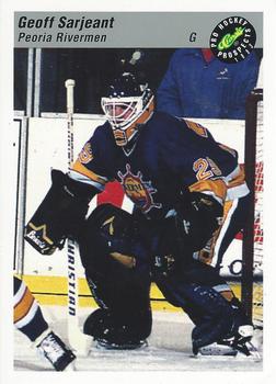 1993 Classic Pro Prospects #71 Geoff Sarjeant Front