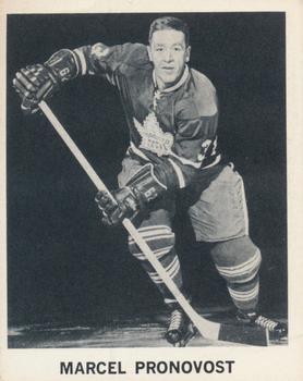 1965-66 Coca-Cola NHL Players #NNO Marcel Pronovost Front