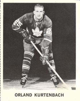 1965-66 Coca-Cola NHL Players #NNO Orland Kurtenbach Front
