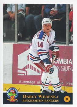 1994 Classic Pro Hockey Prospects #96 Darcy Werenka Front