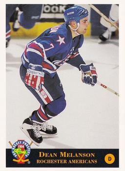 1994 Classic Pro Hockey Prospects #102 Dean Melanson Front