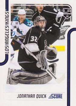 2011-12 Score #230 Jonathan Quick Front